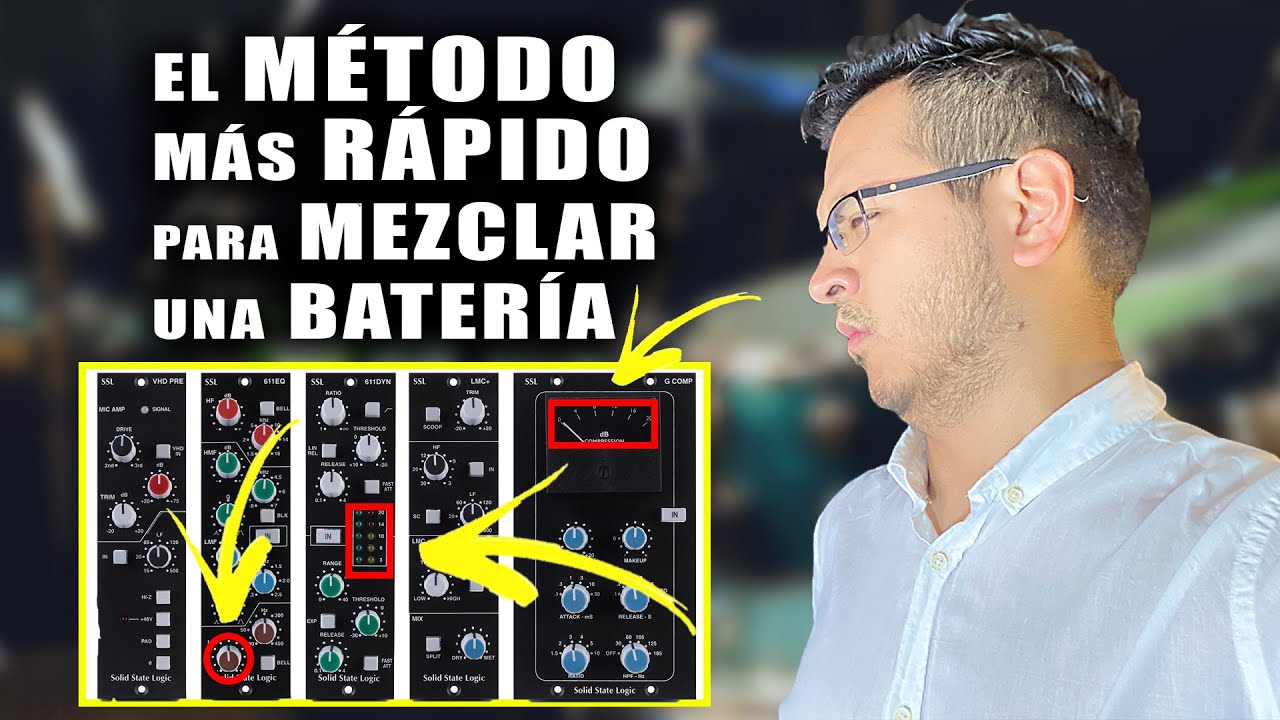 La Batería primero se Masteriza Luego se Mezcla  🅰️ Como Lograr Mezclar de Manera Profesional 🅱️