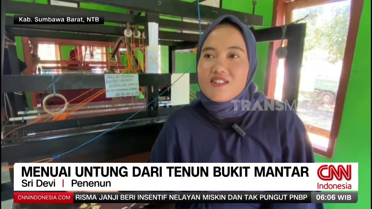 Menuai Untung Dari Tenun Bukit Mantar | REDAKSI PAGI (04/11/24)