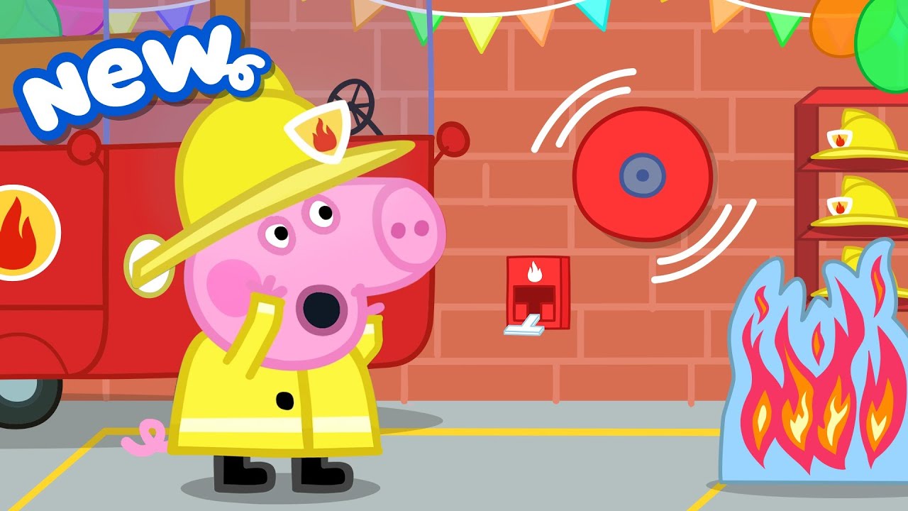 Peppa Pig Tales 2026 🚒  Fire Station SAFETY 🚨 BRAND NEW Peppa Pig Episodes