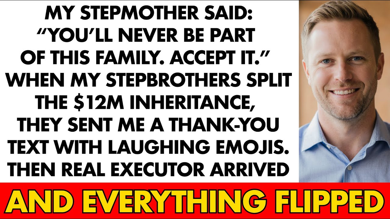 My Stepmother Said: “You’ll never be part of this family. Accept it.” When my Stepbrothers…