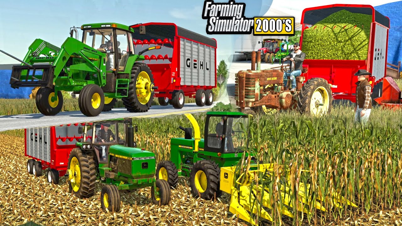 CHOPPING SILAGE & SHOPPING FOR NEW COMBINE! (2000'S SERIES)