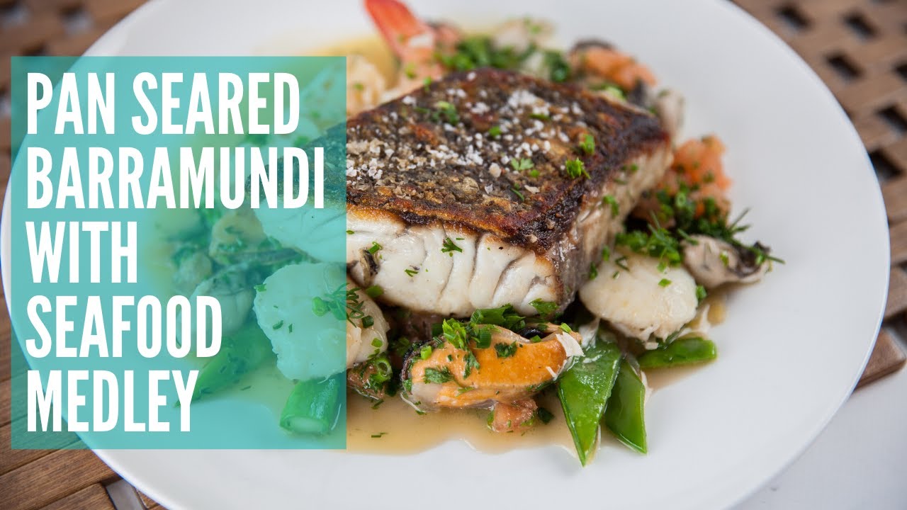 Pan Seared Barramundi with Seafood Medley | GCBC12 Ep64