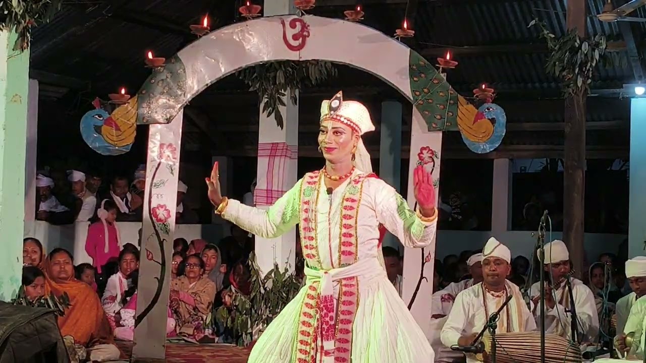 যোৱা ১৬ জানুৱাৰীৰ দিনা অসমীয়া মাঘ মাহৰ ২ আমাৰ পৰিয়ালে দিয়া ভাওনা  মৎস্য অৱতাৰৰ চাৰি বেদৰ উদ্ধাৰ 