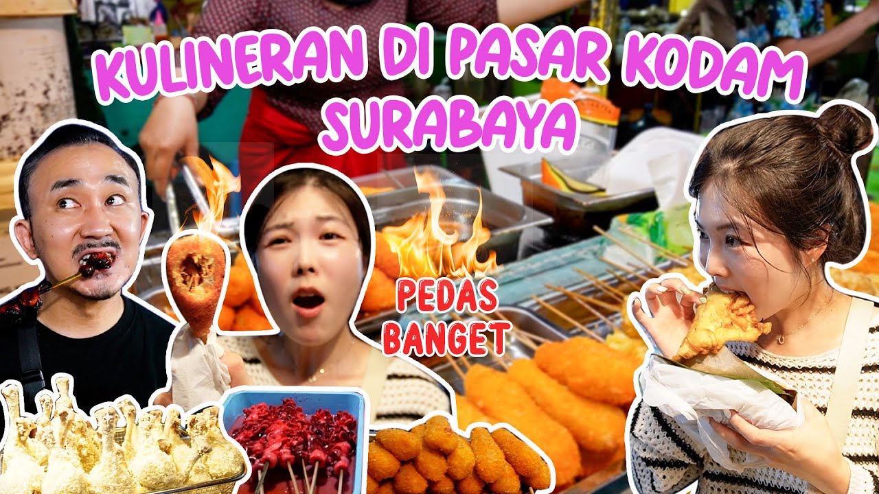 RAME BANGET! JAJAN DI PASAR MALAM SURABAYA