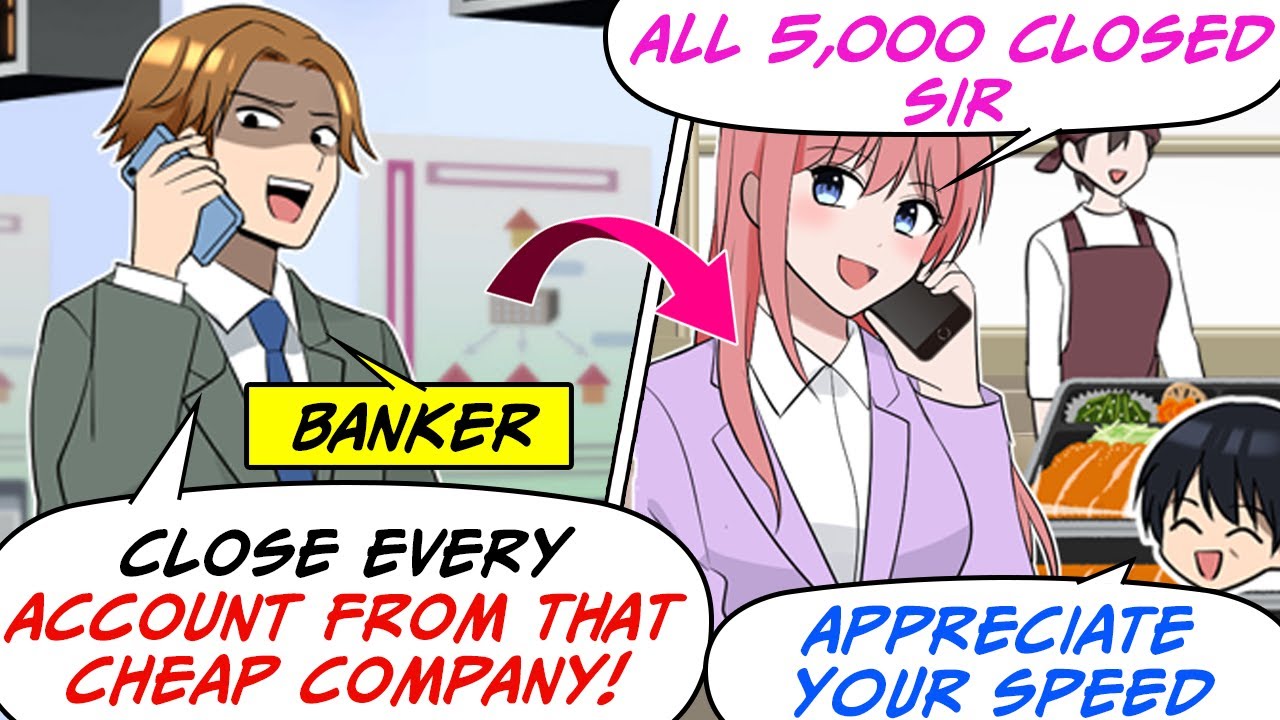 The Banker Demanded We Close 5000 Accounts! So, I Did... [RomCom Manga Dub]