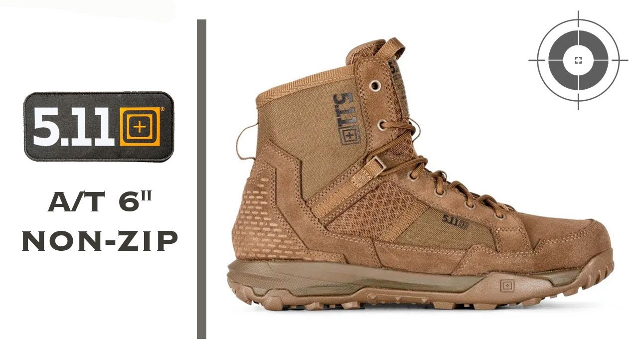 5.11 A/T 6 Non Zip Boot