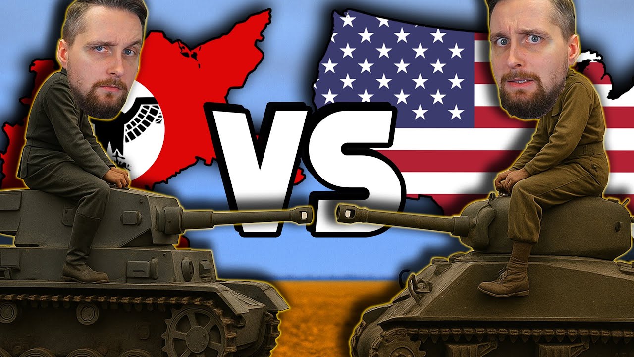 USA vs NIEMCY – kto wygra wojnę? - TOTAL TANK SIMULATOR