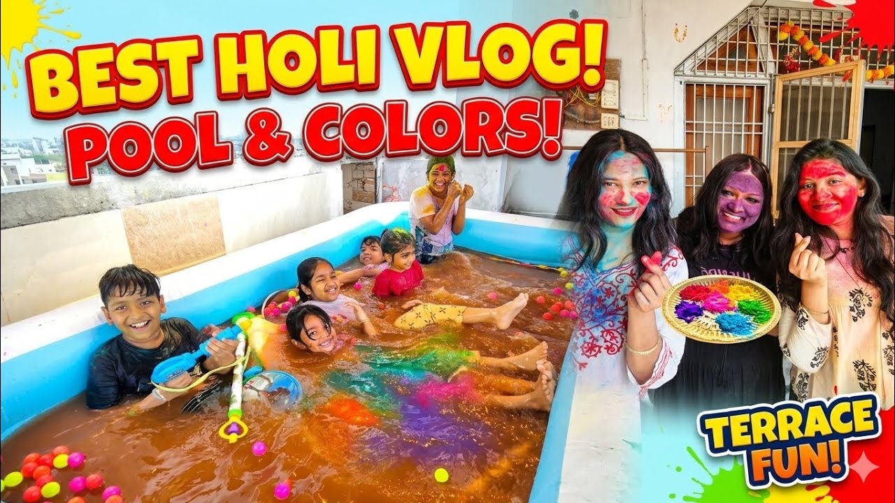 Vibes & Splash with friends and family 