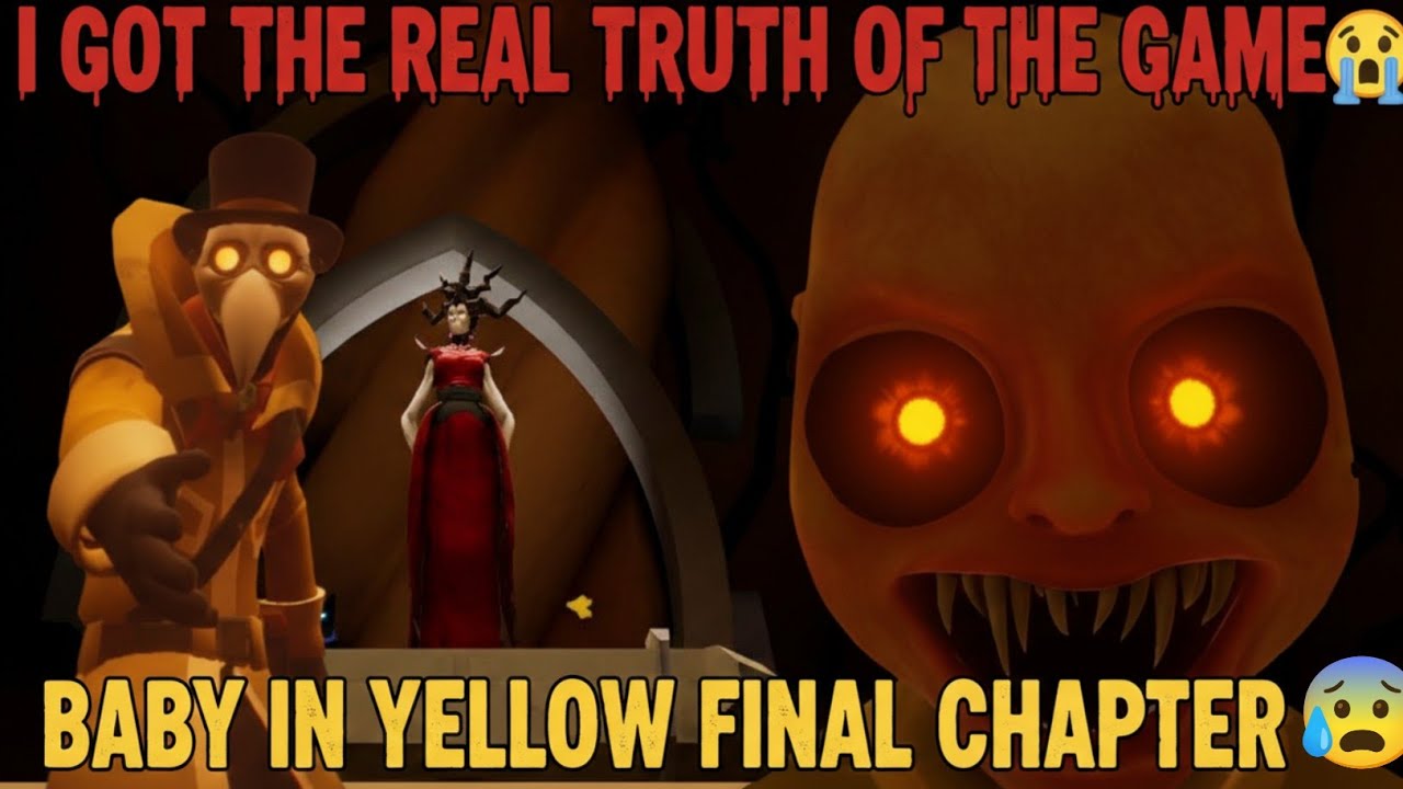 The Baby in Yellow Act 4 - Ye Kya Ho Raha Hai? (Full Gameplay) 🍼💀ll#horrorbaby#scary#horrorgameply 