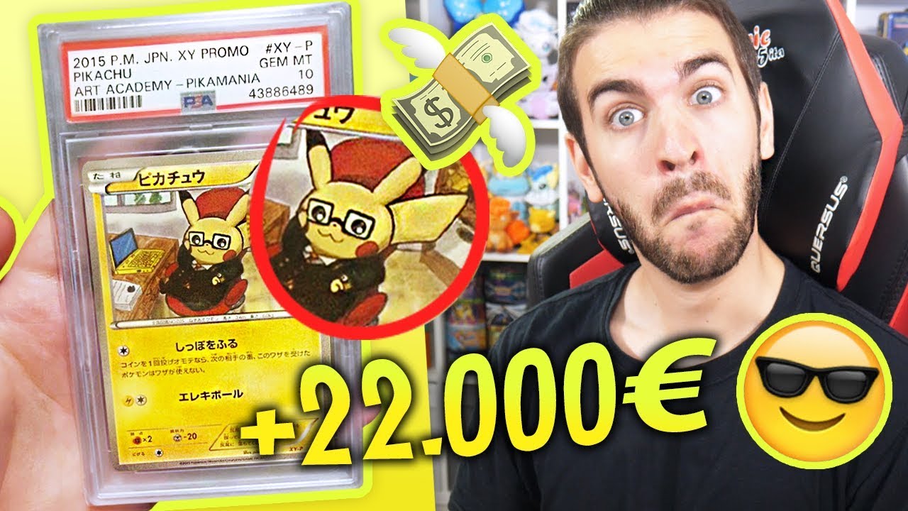 Quanto COSTA la tua COLLEZIONE? #9 - 22.000€!!🤑 *PIKACHU BOSS PSA10 ART ACADEMY*