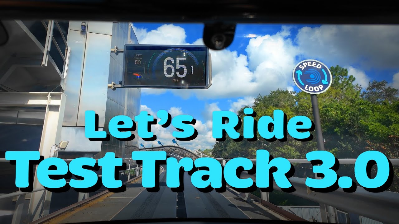 FULL Test Track 3.0 Ride POV at EPCOT | Disney World Attractions