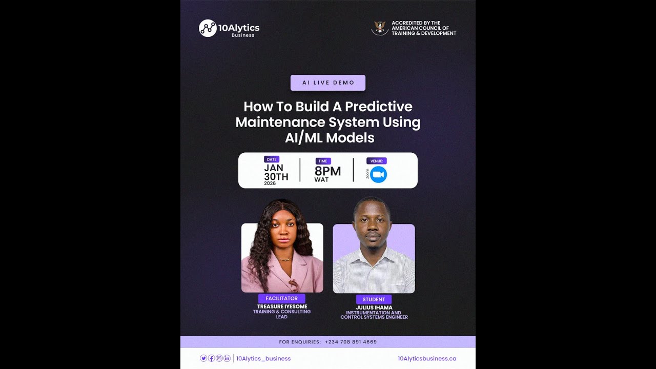 How To Build A Predictive Maintenance System Using AI/ML Models
