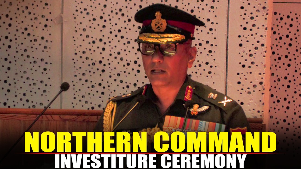 WATCH : Northern Command Investiture Ceremony 2026 | India Army | Operation Sindoor | Udhampur