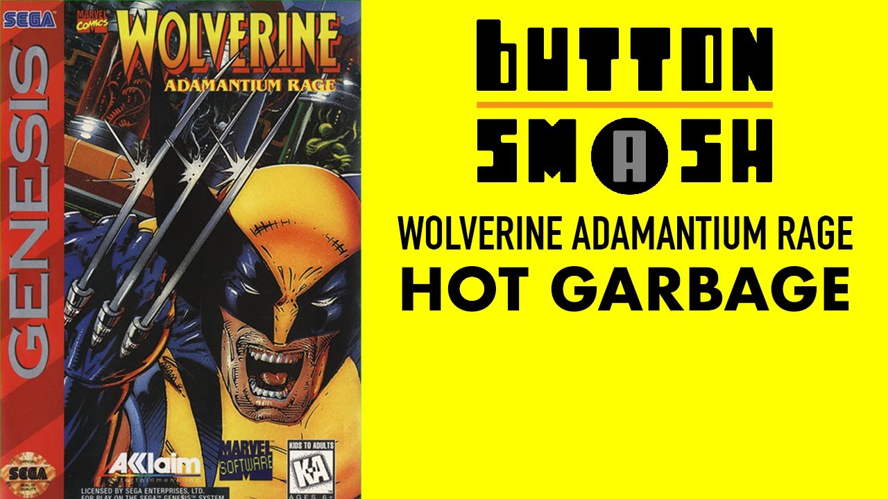 Sega Genesis Wolverine Adamantium Rage Review - Hot Garbage