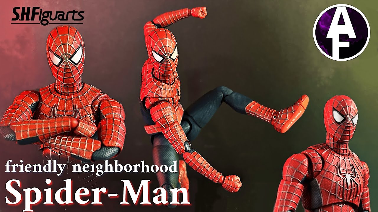 SHFiguarts | Friendly Neighborhood Spider-Man | Tobey Maguire | ASMR Review