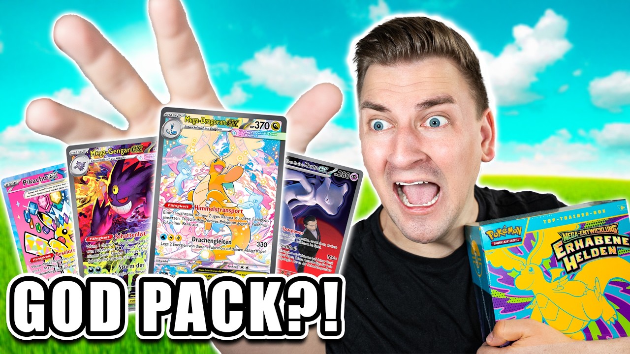 Ich öffne SOLANGE Erhabene Helden bis ich ein GOD PACK ziehe?!  😱 | Pokémon Booster Opening