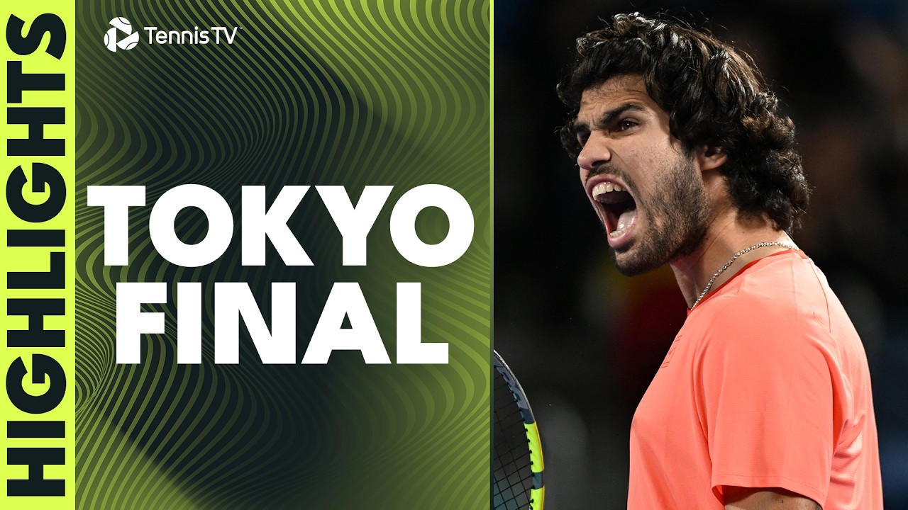 Carlos Alcaraz Takes On Jiri Lehecka For The Title 🏆 | Tokyo 2026 Final Highlights