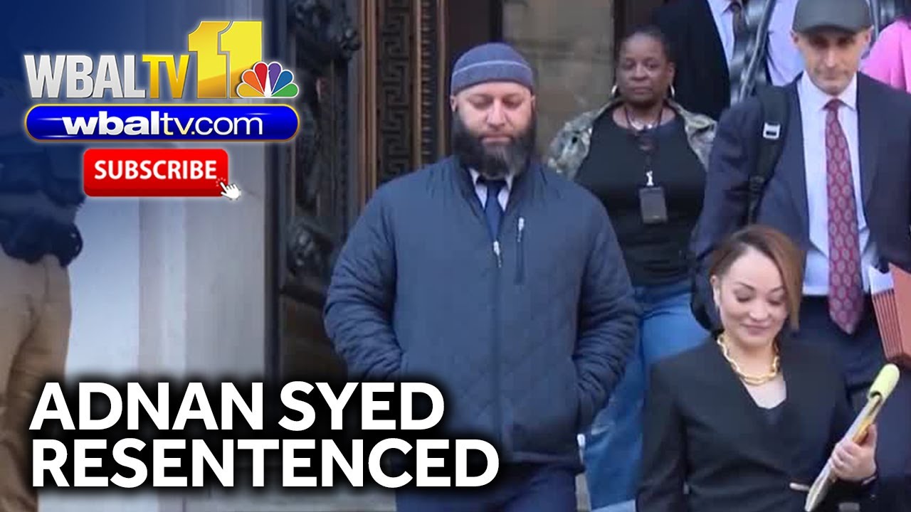 Adnan Syed resentenced to time served