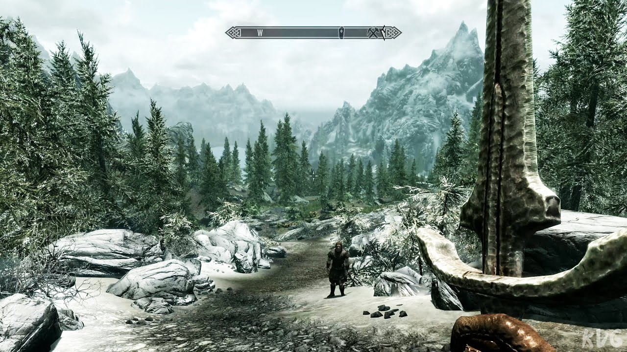 The Elder Scrolls V: Skyrim Gameplay (PC UHD) [4K60FPS]