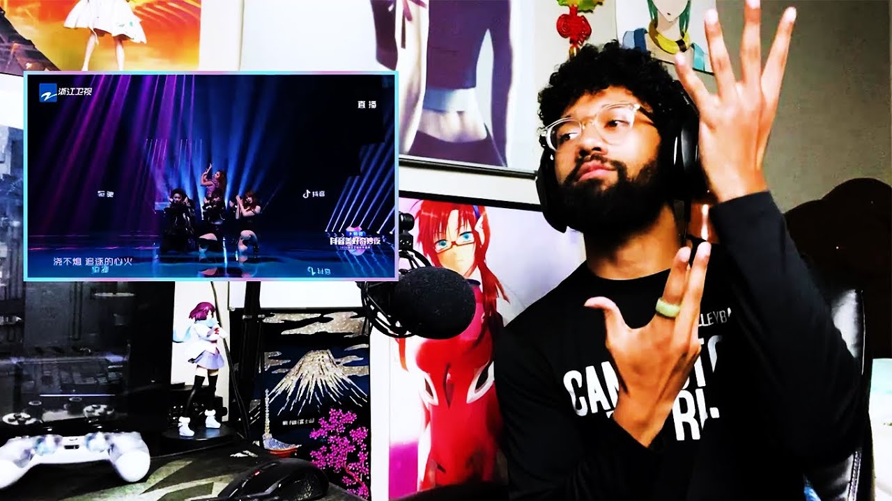 [REACTION] THE9 Douyin Concert - SPHINX & Running After You With All I Have