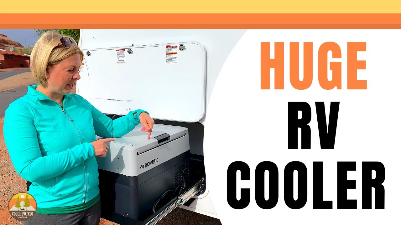 How Much Fits In a Dometic CFF35 Cooler? Outdoor RV 12V Freezer/Refrigerator Review | Intech Sol