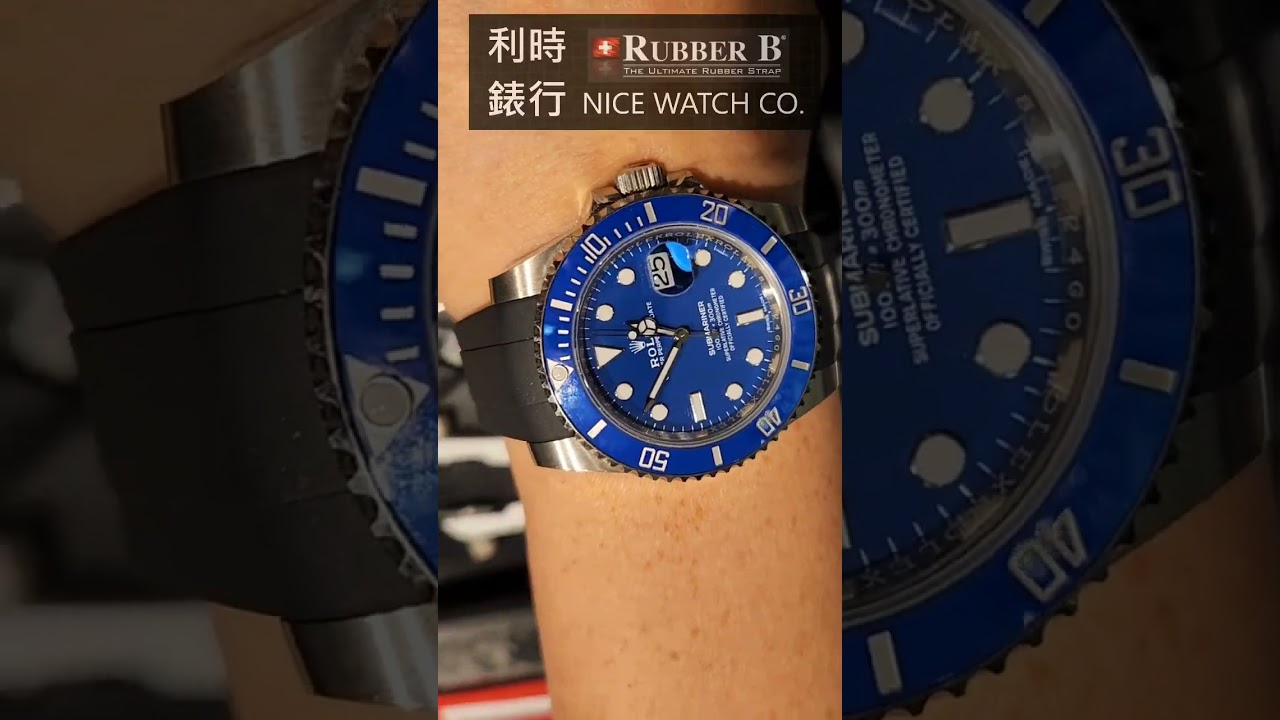 #利時錶行代理 #116619LB #Rubberb  #Rolex #Submariner Ceramic 40mm - Glidelock  Edition