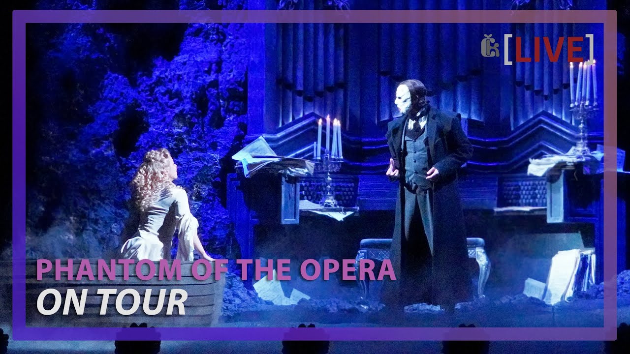 The Phantom of the Opera: Phantom, Christine, Raoul a Carlotta mluví o původním muzikálu a tour