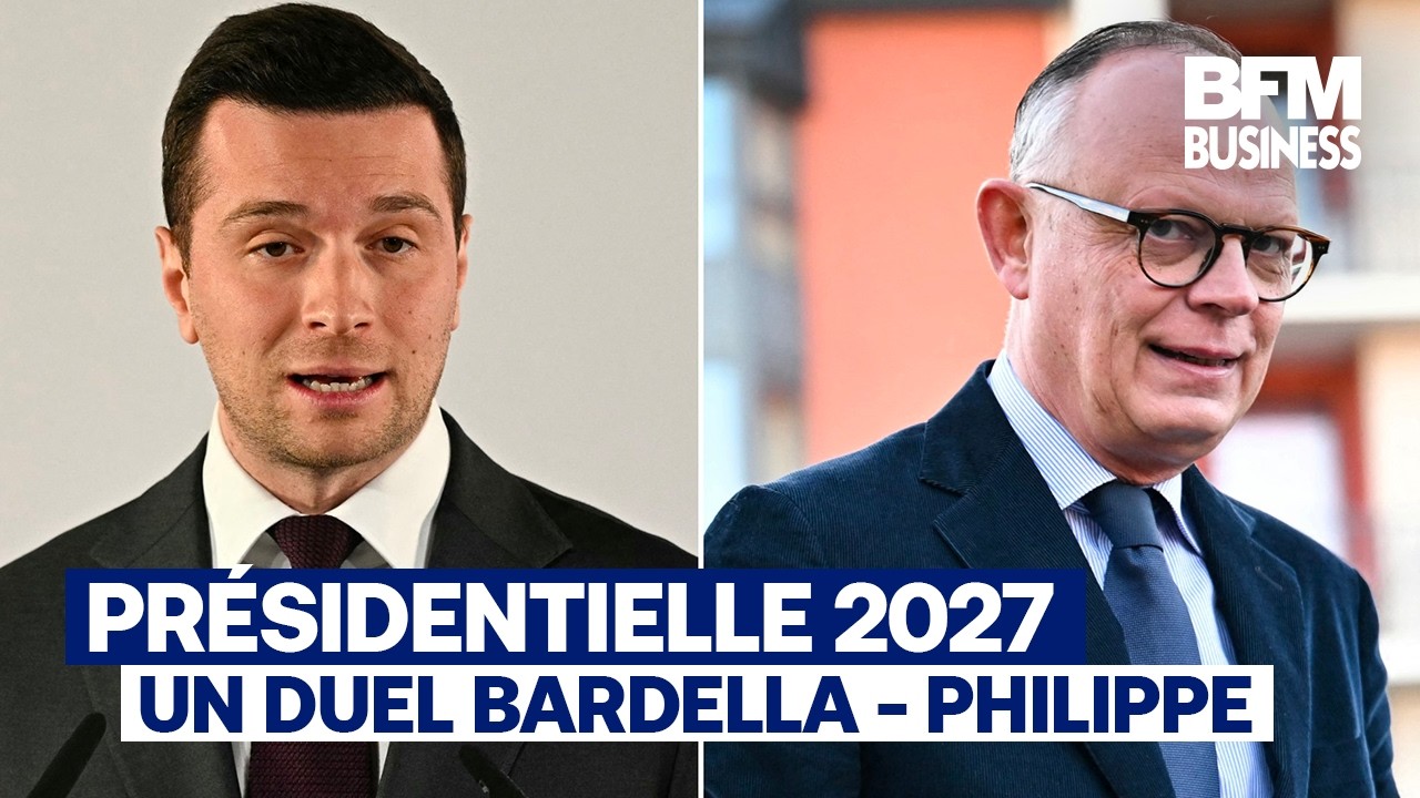 Pr&eacute;sidentielles 2027 : Edouard Philippe mieux plac&eacute; pour battre Jordan Bardella selon un sondage BFM