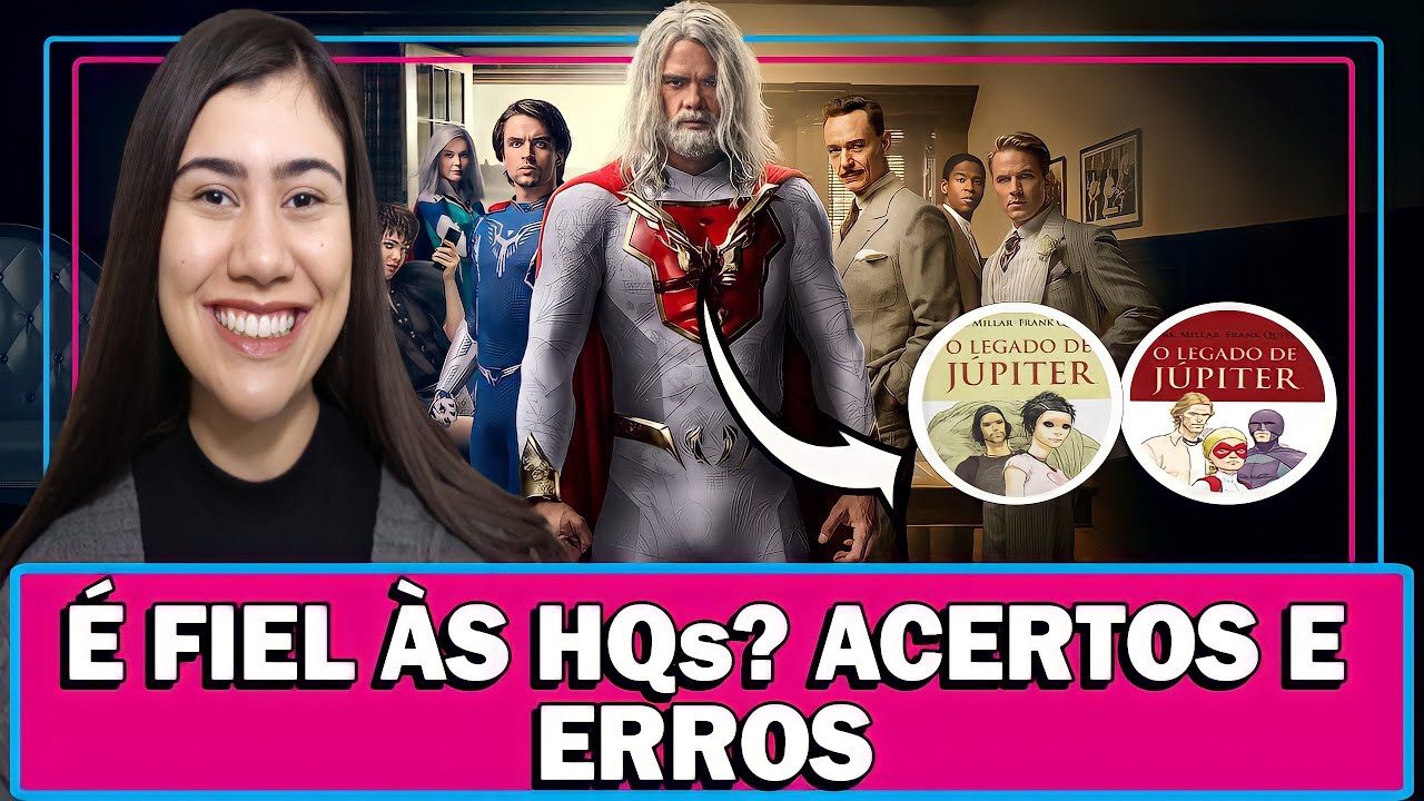 O LEGADO DE JÚPITER (NETFLIX/2021) | É FIEL ÀS HQs? | NOVA SÉRIE DA NETFLIX | ANÁLISE COM SPOILER