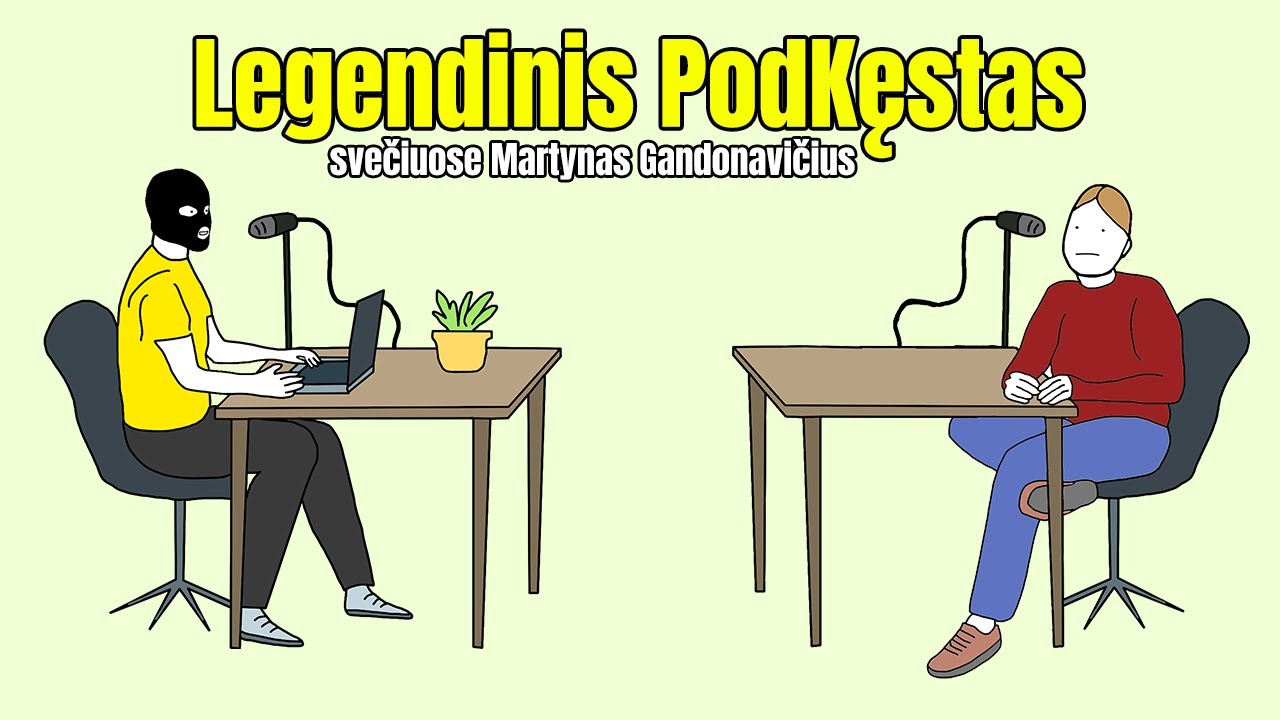 Legendinis PodKęstas. Svečiuose &ndash; Martynas Gandonavičius