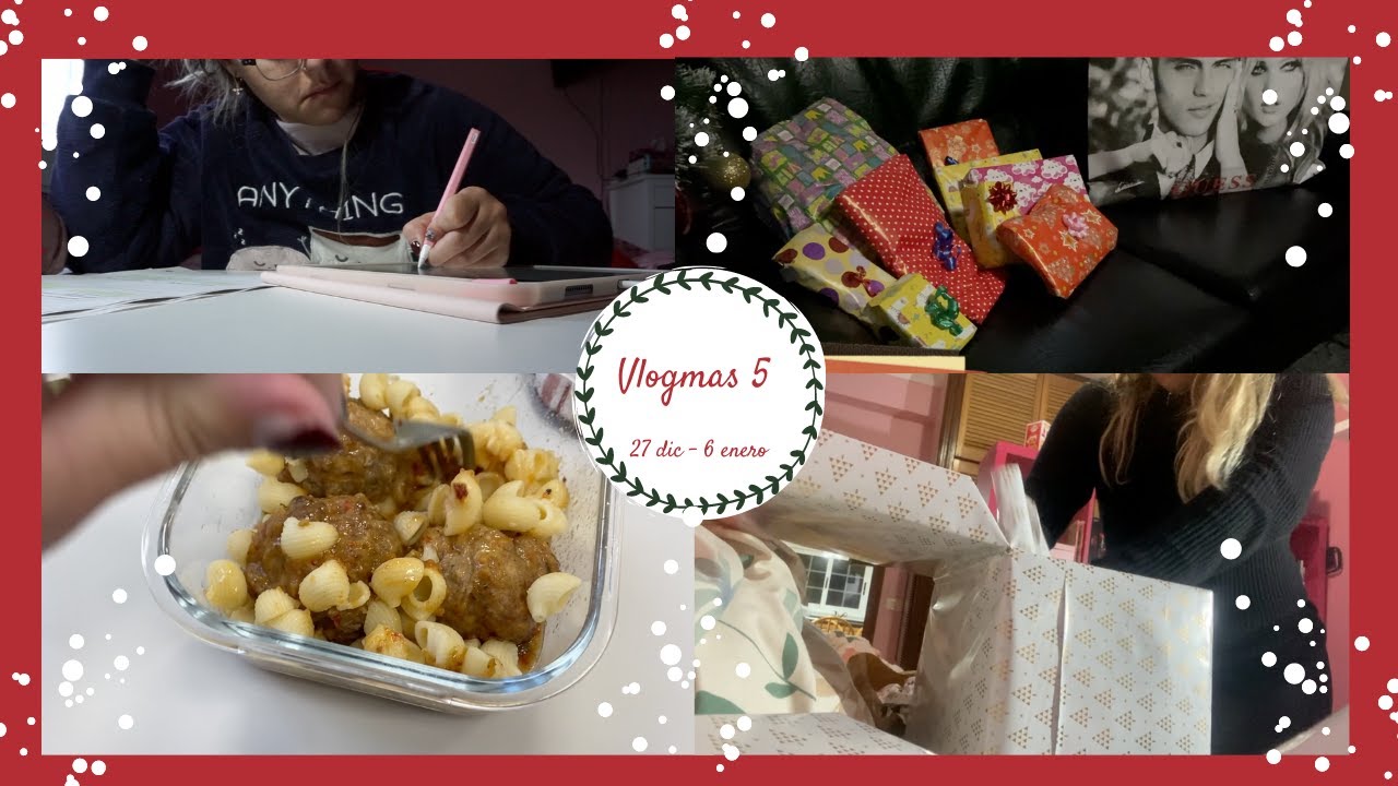 ULTIMO VLOGMAS🎄 | VIENEN LOS REYES, MUCHO TRABAJO Y MUCHO ESTUDIO📚| LetiihCullen♡;