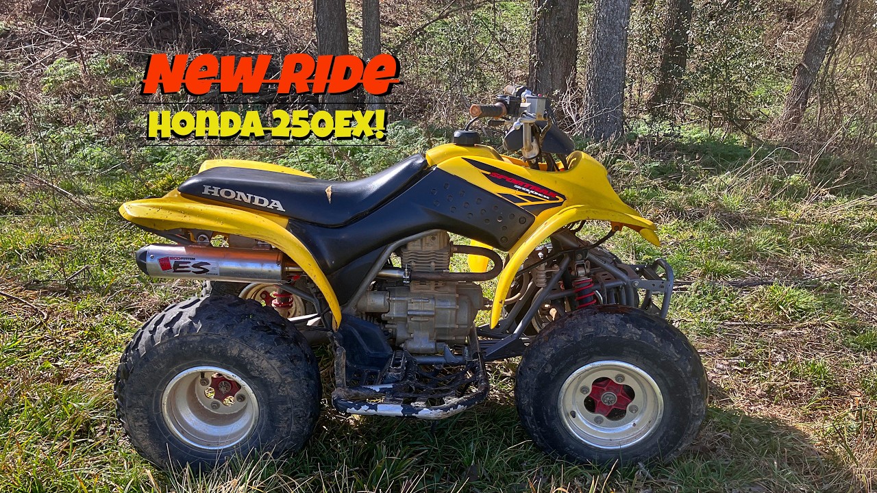 New Ride: Honda 250EX!