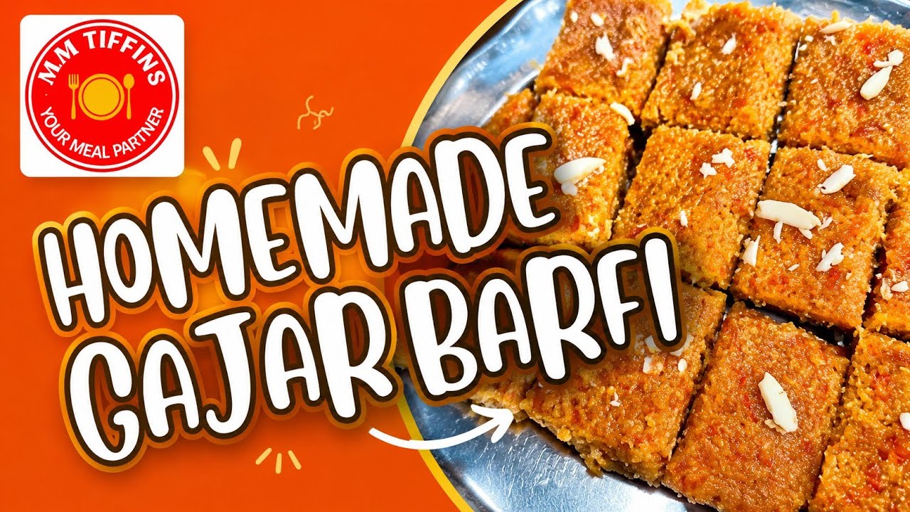 Make Carrot Barfi at home | Desi Sweets Recipe #GajarKiBarfi#HomemadeSweets#DesiMithai