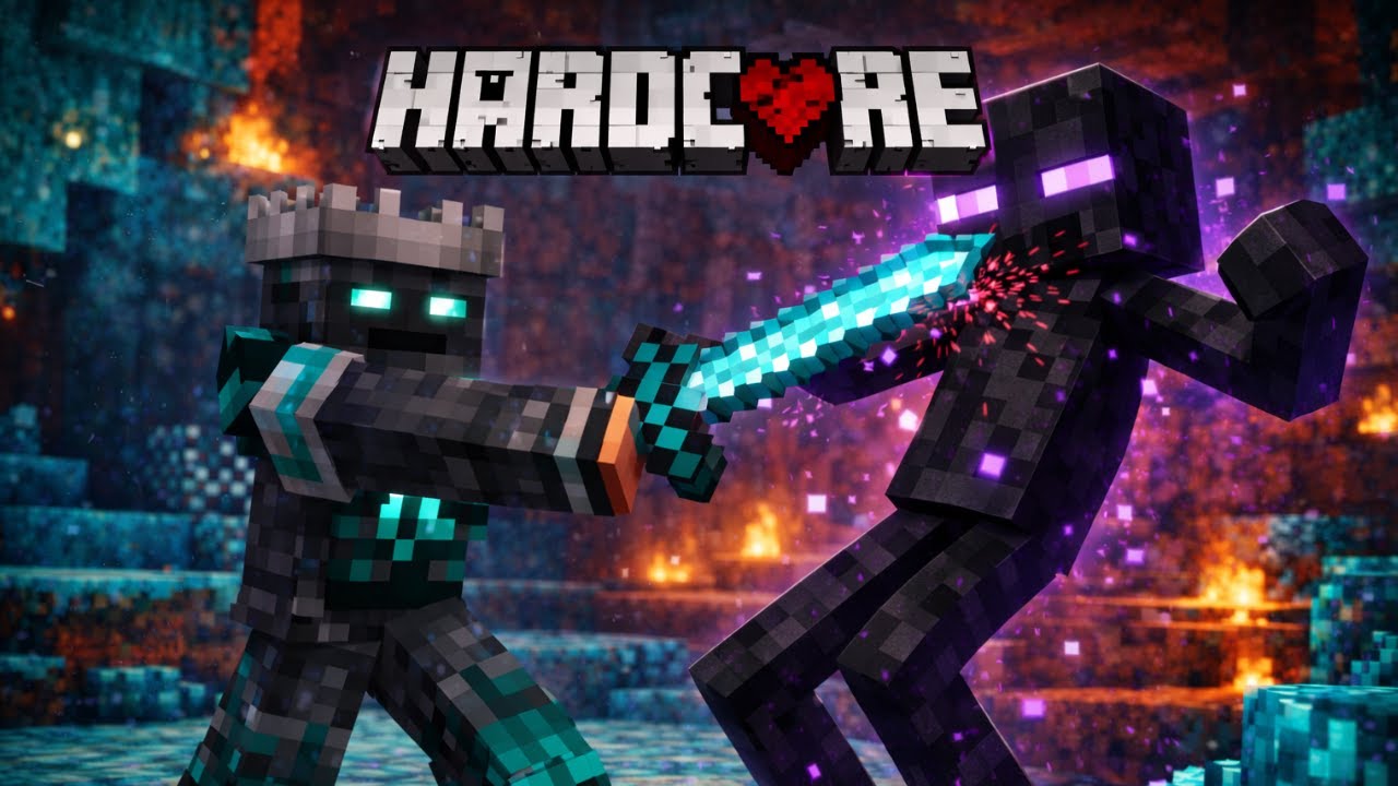 Me Enfrendo al ENDERMAN en Hardcore Ep7 #minecraft #minecraftsurvival