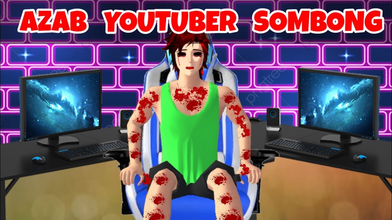 AZAB YOUTUBER SOMBONG | Drama Sakura School Simulator