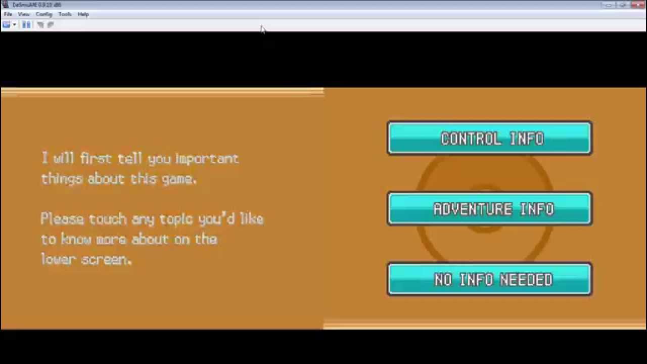 DeSmuME  - How To Full Screenn
