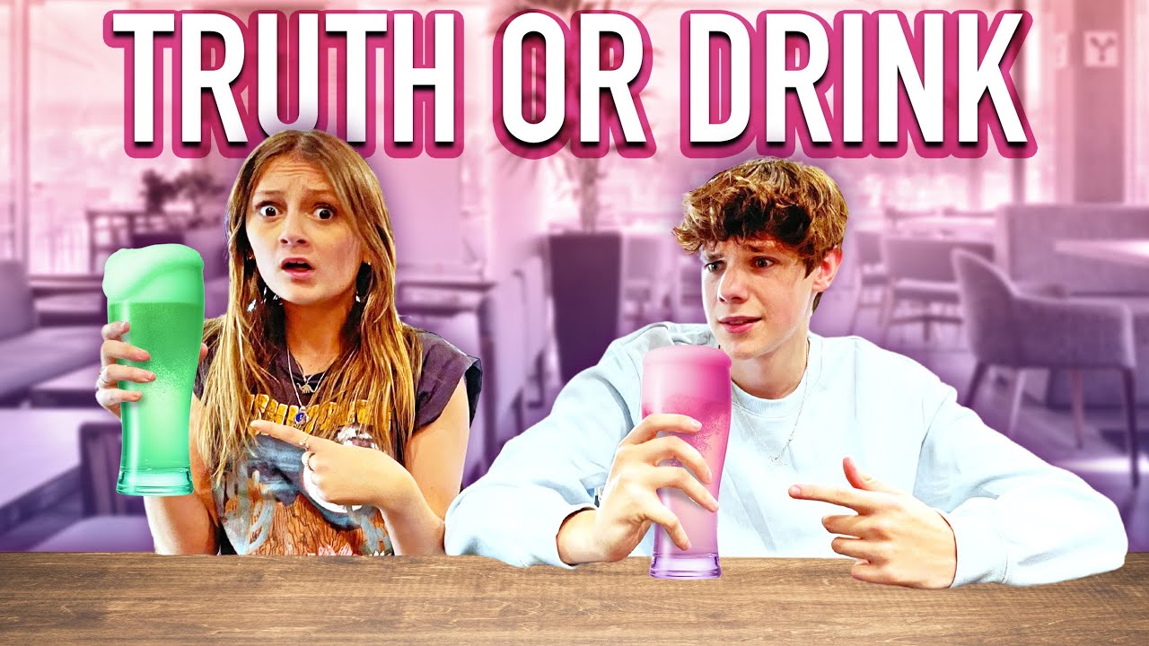TRUTH OR DRINK CHALLENGE W/ MY CRUSH **TEA EXPOSED** ☕️😱 | ft. NATHAN SMITH | SOPHIE FERGI