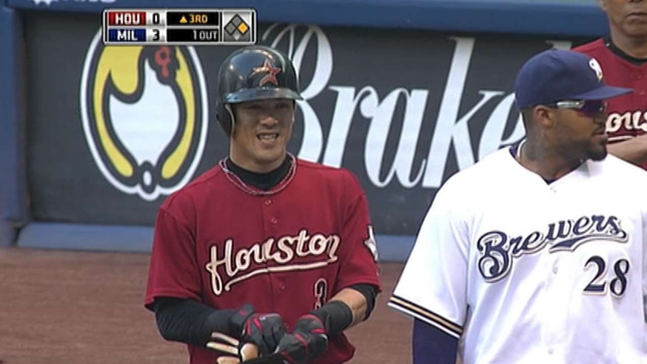 Matsui singles to short for career hit 2,000
