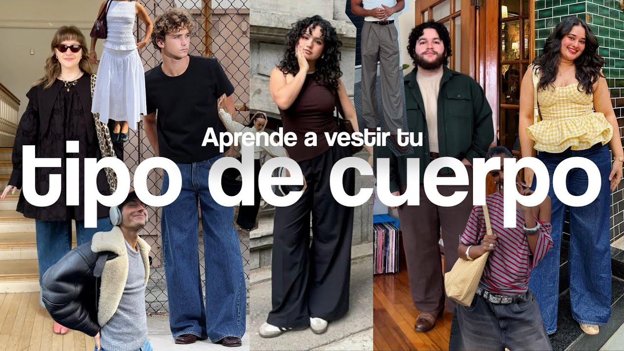 APRENDE a VESTIRTE según tu TIPO DE CUERPO *fácil y rápido*