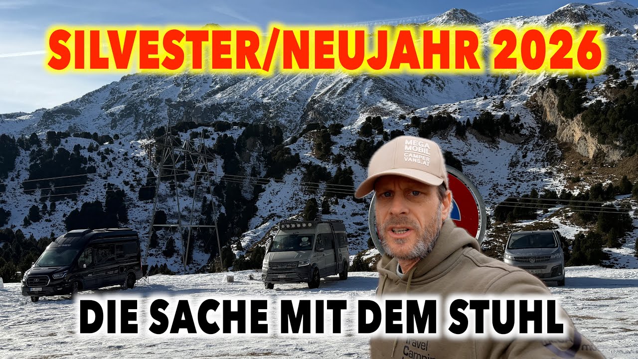 #1327 UNSER KALTES SILVESTER 2025, Neujahr in den Bergen, Lukmanierpass mit Freunden, -13°C & Schnee