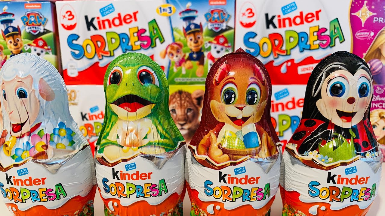 Easter Compilation Kinder Surprise ASMR Unboxing 