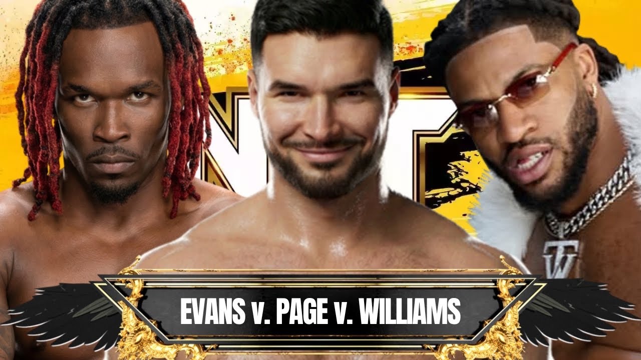 Ethan Page v. Trick Williams v. Ethan Page | NXT