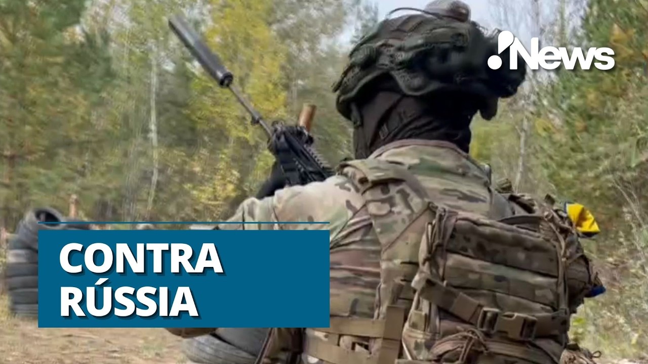 Por dentro de um campo de treinamento para soldados que irão para a guerra na Ucrânia