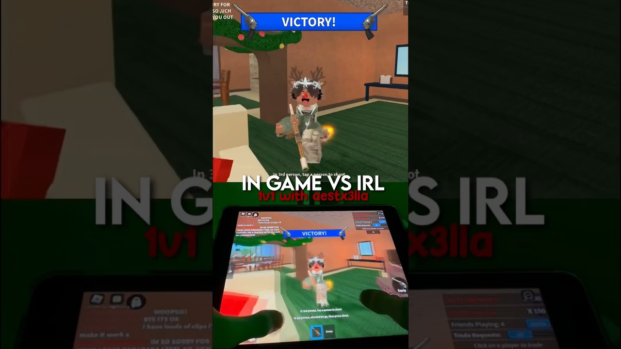 IN GAME VS IRL ROBLOX&hellip;