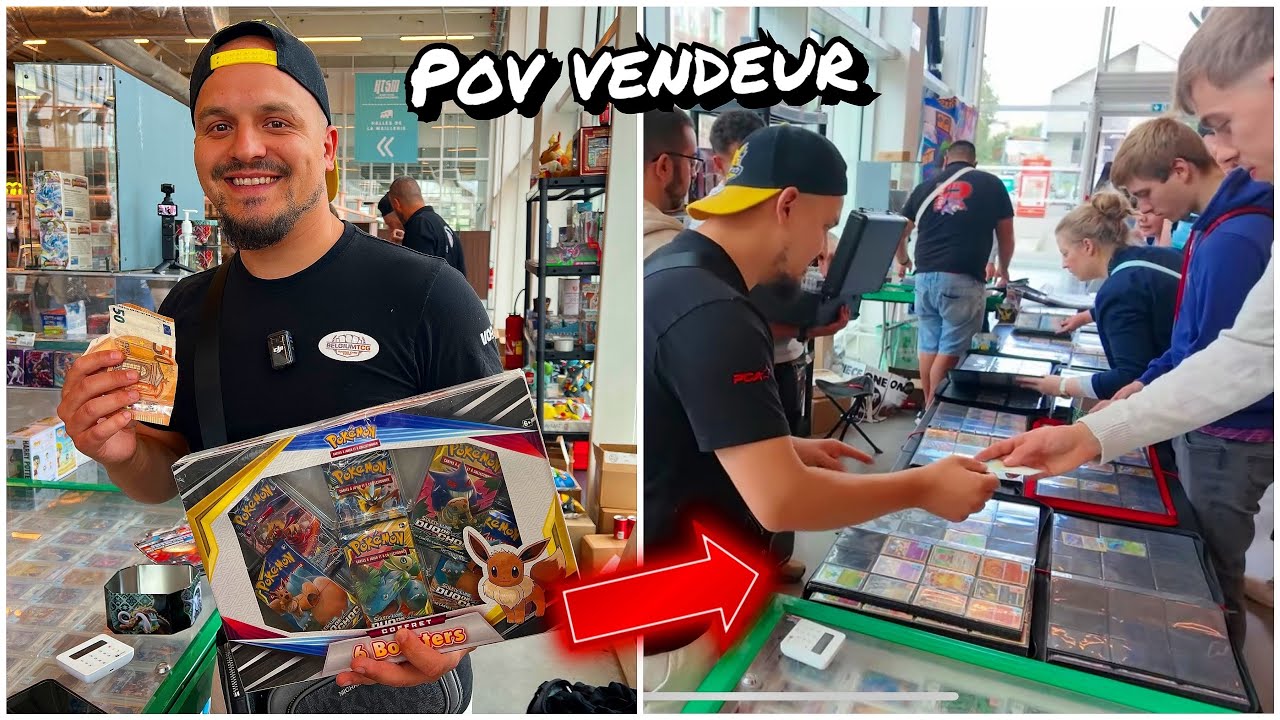 POV VENDEUR POKÉMON ! meilleur vendeur de l’année ?! (pour pokeratz) …