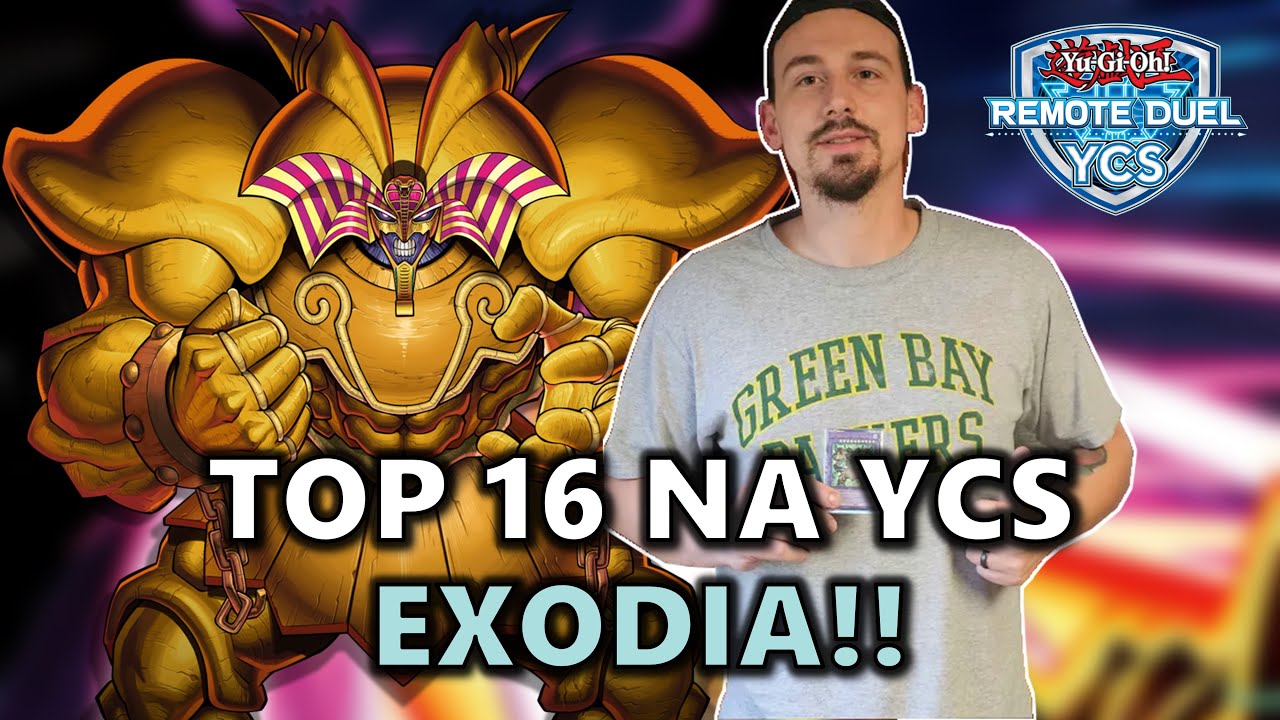 Top 16 North American Remote Duel YCS Exodia Millennium Deck Profile Ft. Michael Tomcany!