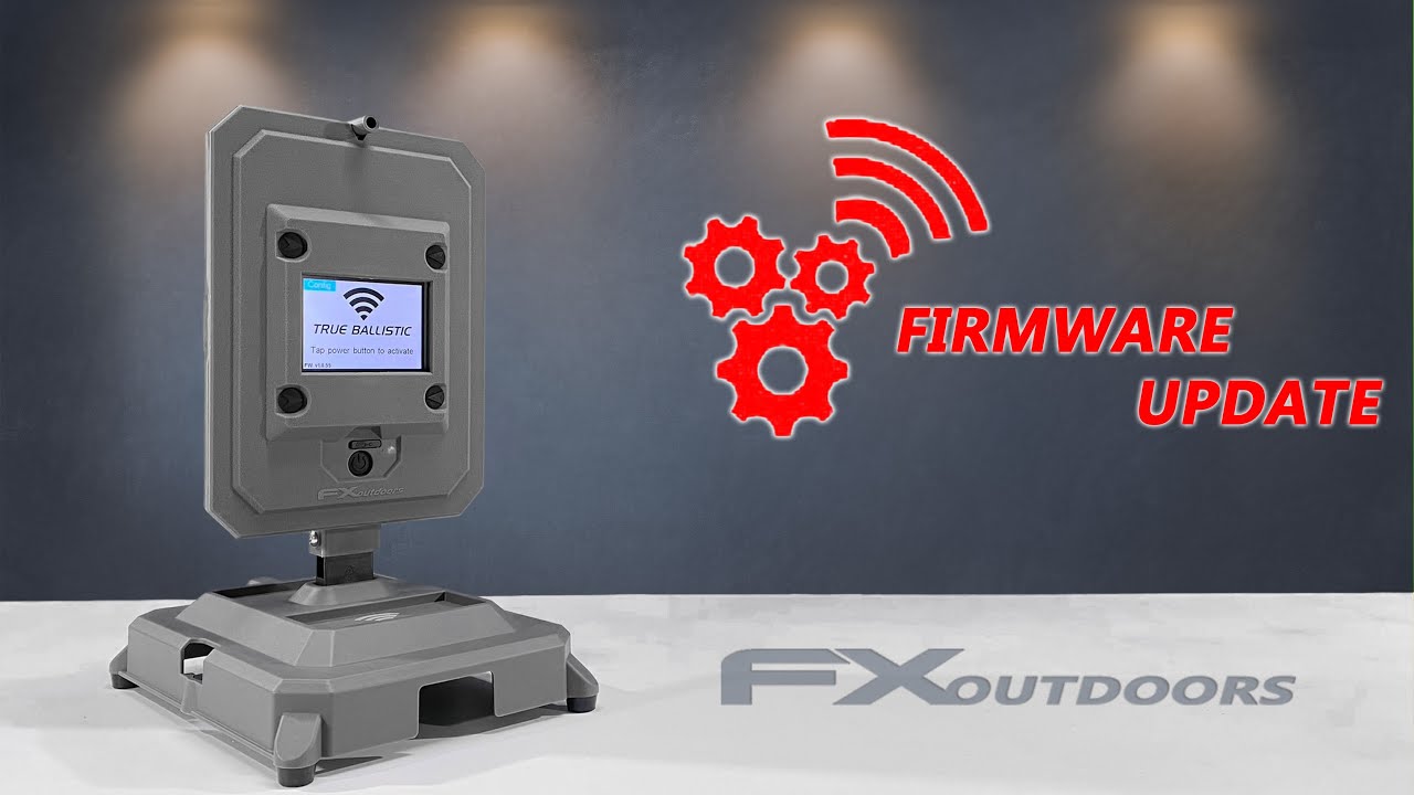 FX TRUE BALLISTIC CHRONOGRAPH FIRMWARE UPDATE