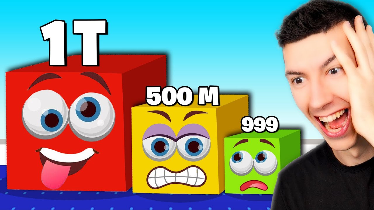Devenir LE PLUS GROS CUBE pour LE RECORD DU MONDE !
