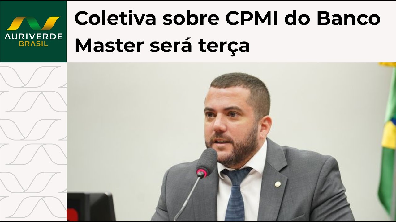 Carlos Jordy anuncia coletiva sobre CPMI do Banco Master autorizada por Hugo Motta