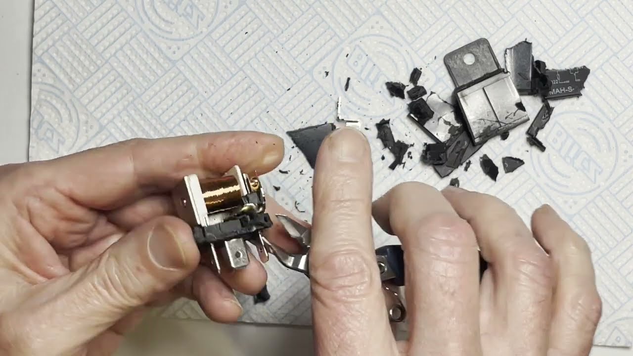 Relay teardown and coil removal!